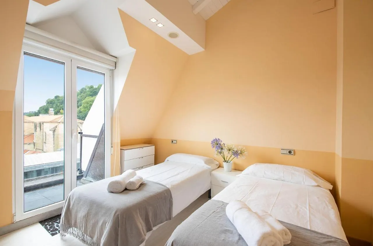 Luxury Duplex Penthouse With Terrace-Old Town Daire San Sebastián